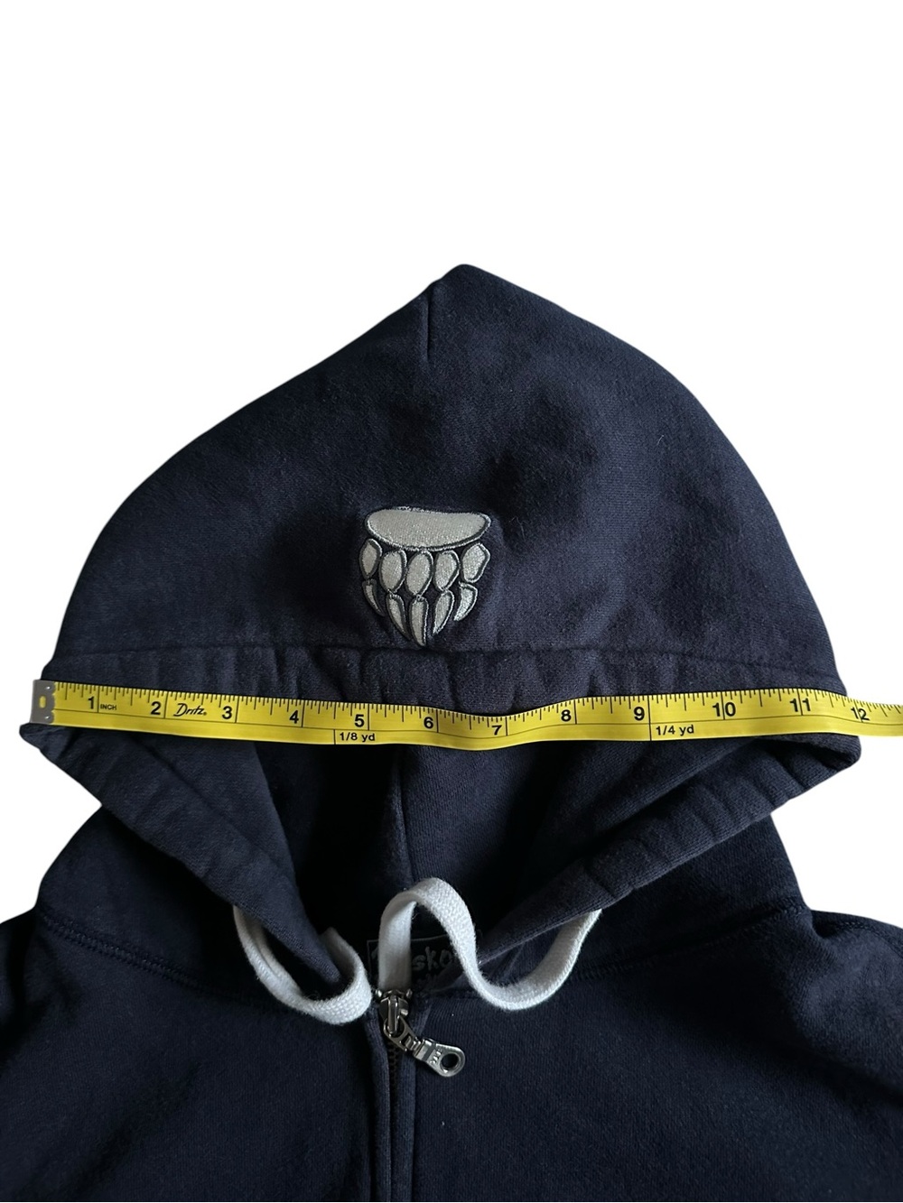 Vintage Navy Canadian Muskoka Bearwear Heavyweight Hoodie size S - Picture 10 of 13